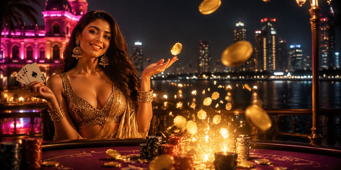 VIP poker game in Mumbai Bandra with glamorous Bollywood theme